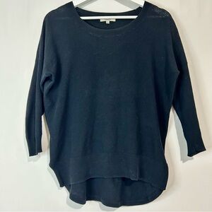 Madewell Women’s Chronicle Texture Pullover Sweater Black Size XS EUC